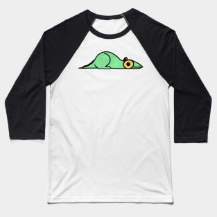 Meep the Friendly Lizard Baseball T-Shirt